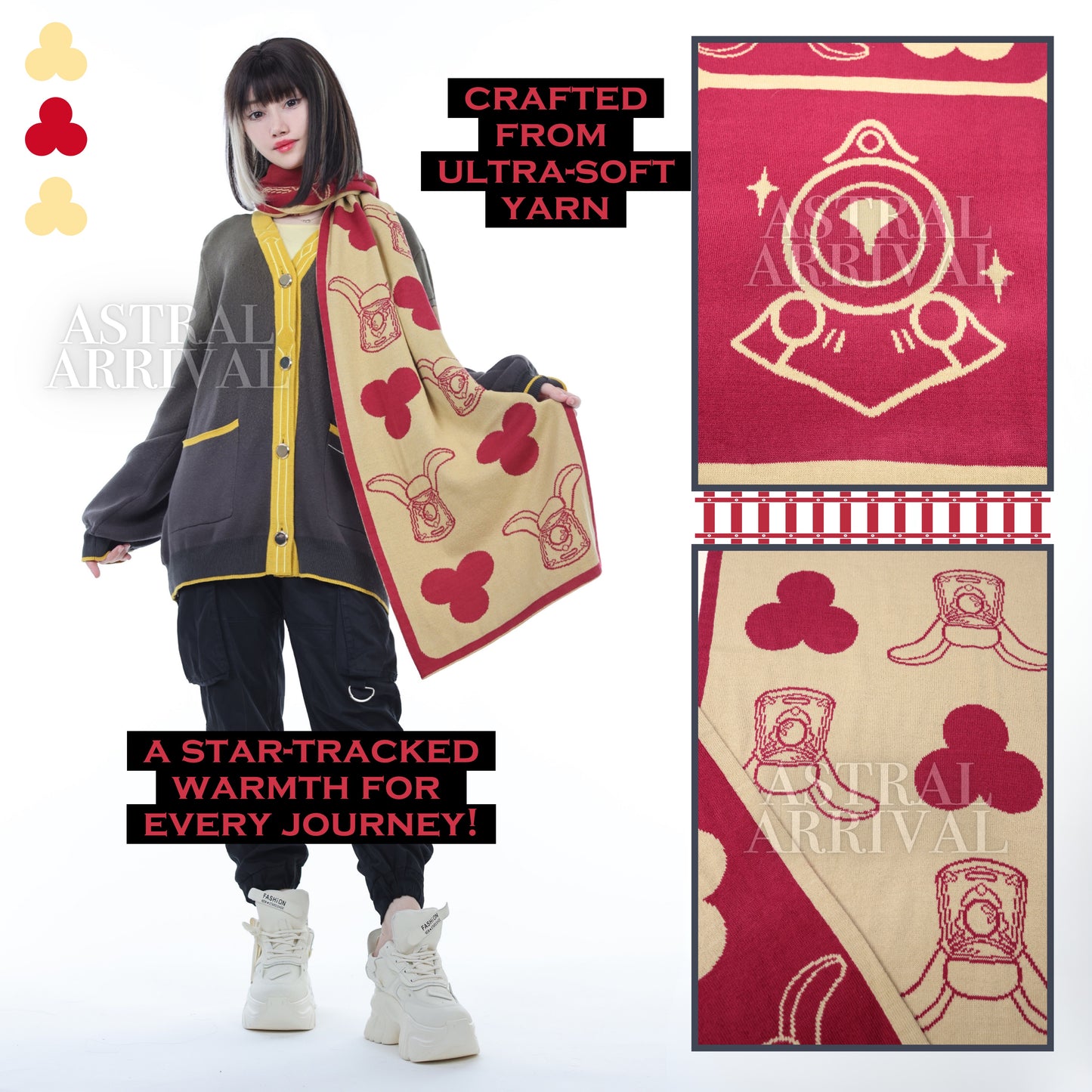 Pom Pom Scarf Preorder
