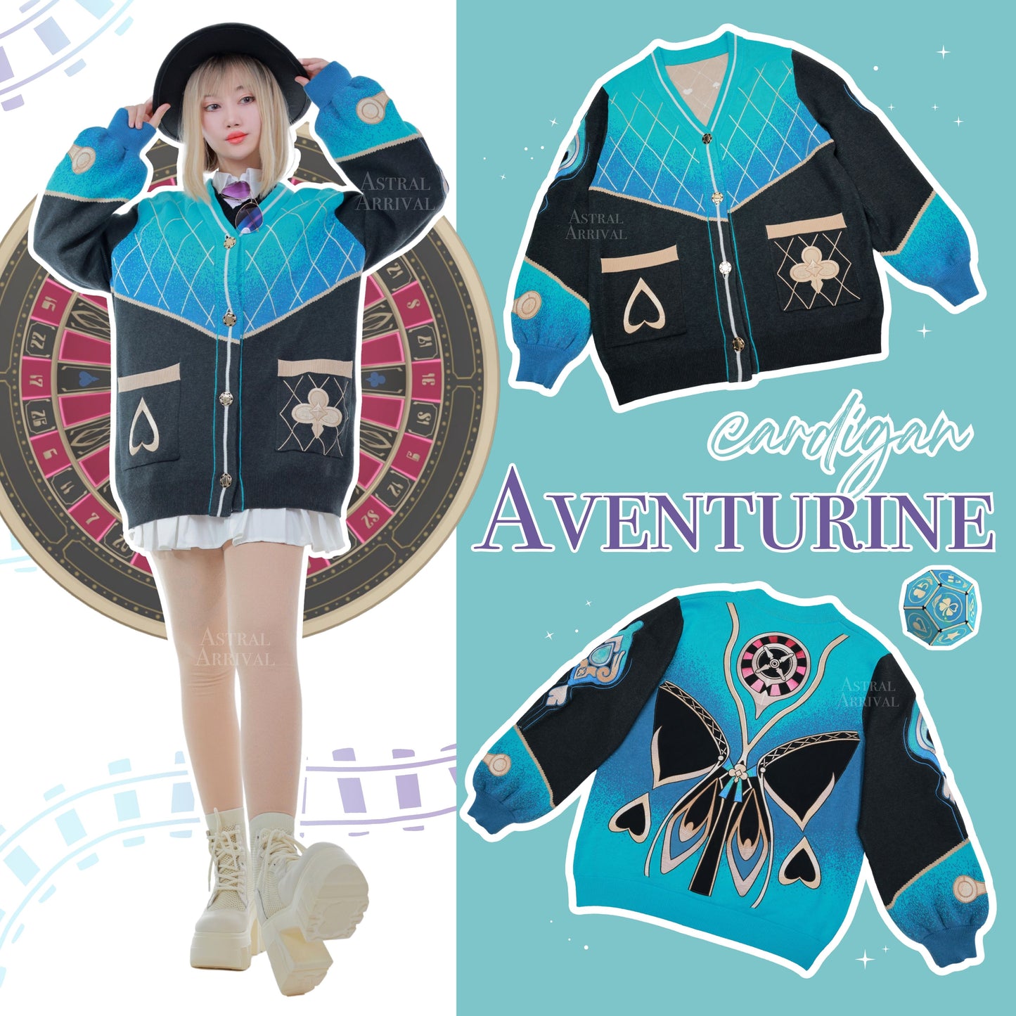 Aventurine Cardigan Preorder