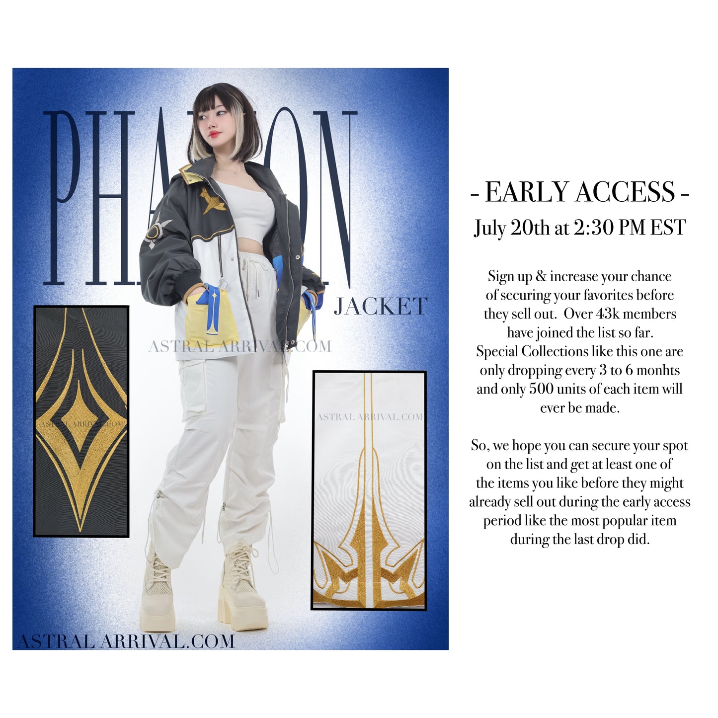Phainon Jacket Preorder