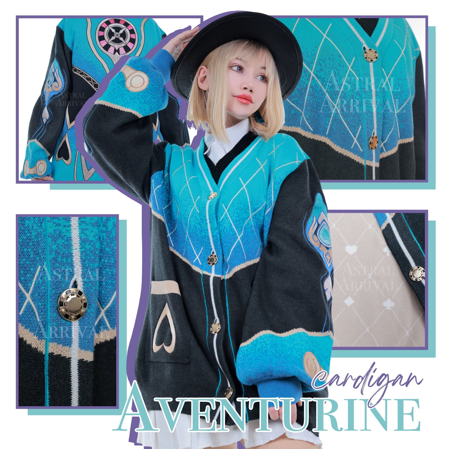 Aventurine Cardigan Preorder